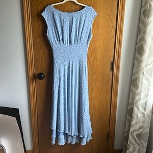 Vintage Late 90’s Chadwick Silk Light Blue  Maxi Dress - See Description-